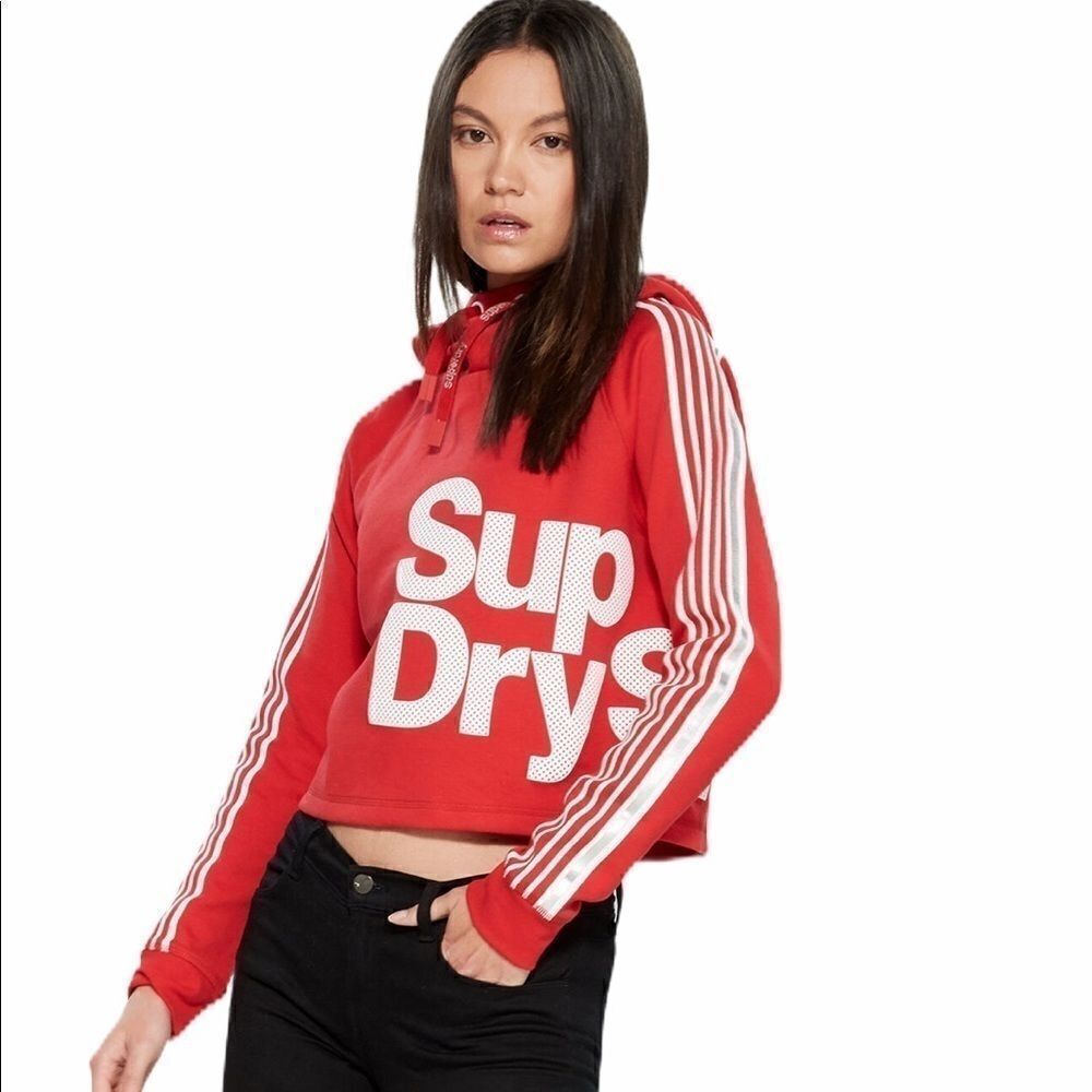 Superdry Sport Crop Hoodie